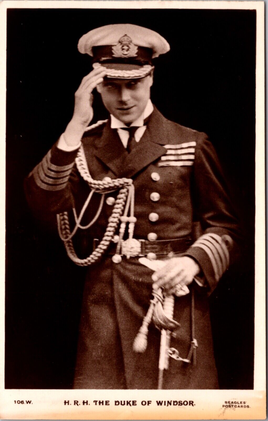 Real Photo Postcard H.R.H. The Duke of Windsor