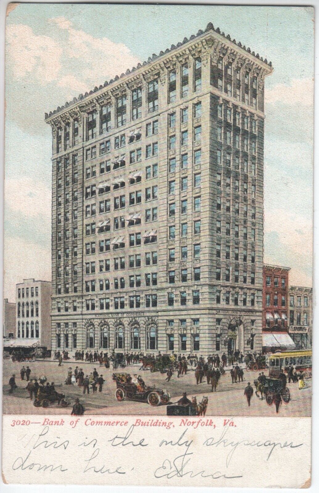 Bank of Commerce Building - Norfolk VA - Pre-1907 