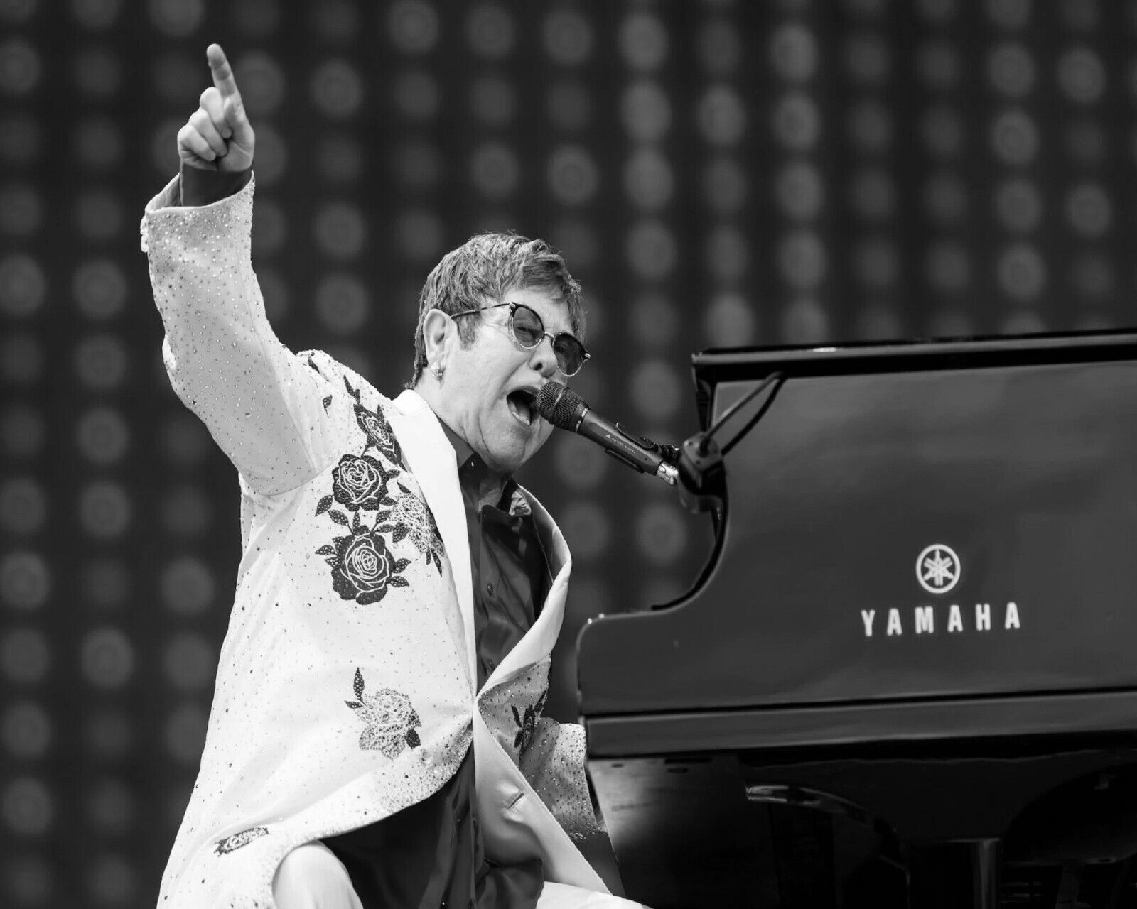 Singer & Pianist Sir Elton John Classic Poster Picture Photo Print 8.5x11