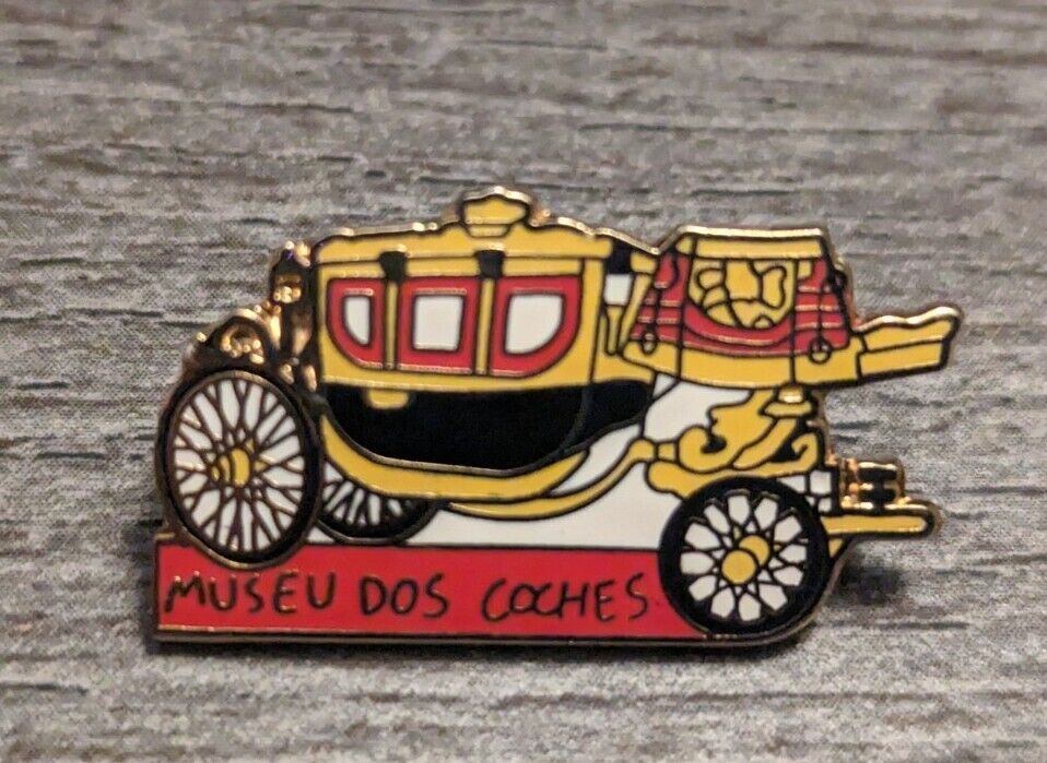 Museo Dos Coches National Coach Museum Lisbon, Portugal Souvenir Lapel Pin