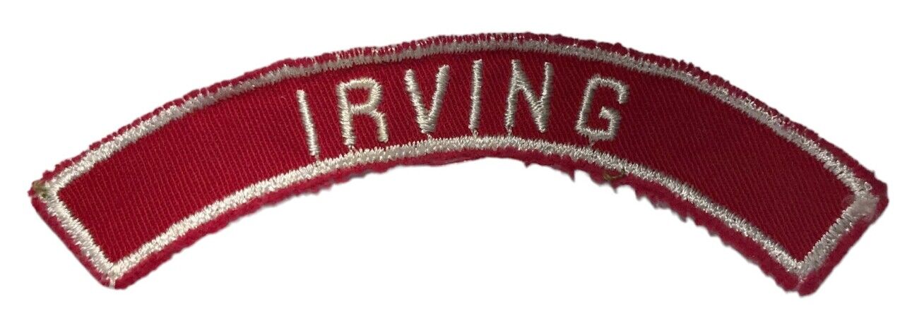 IRVING Red and White Community Strip RWS mint [BHP1568]