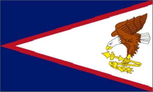 American Samoa State Flag 3 X 5 Feet U.S.A 3' X 5'