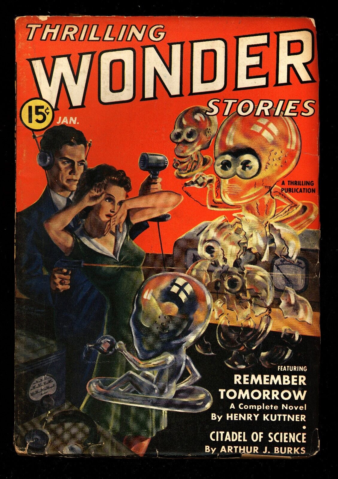 Thrilling Wonder Stories January 1941 VG4.0 \
