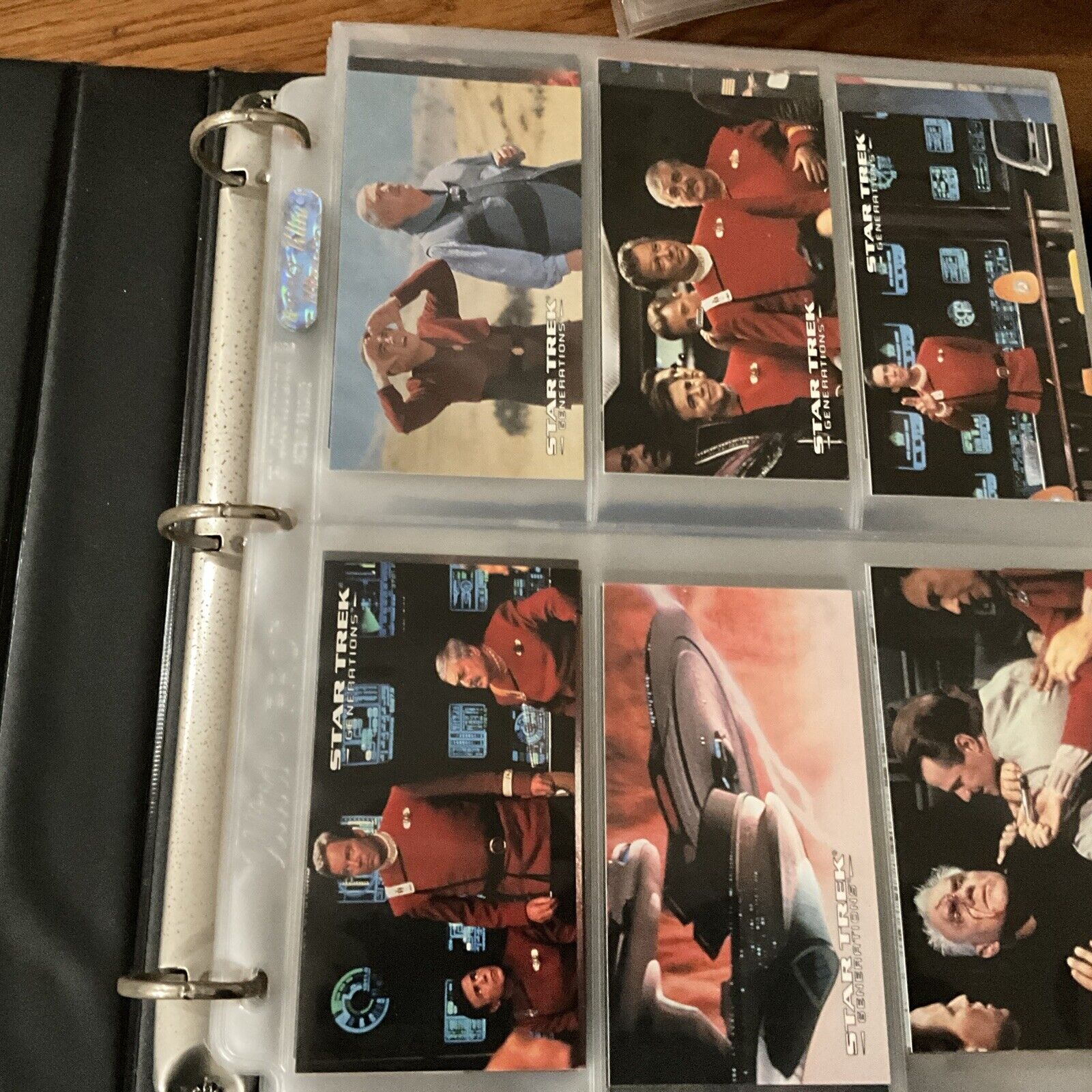 STAR TREK GENERATIONS MOVIE Tall Format Skybox 1994 Complete 72 Card Set