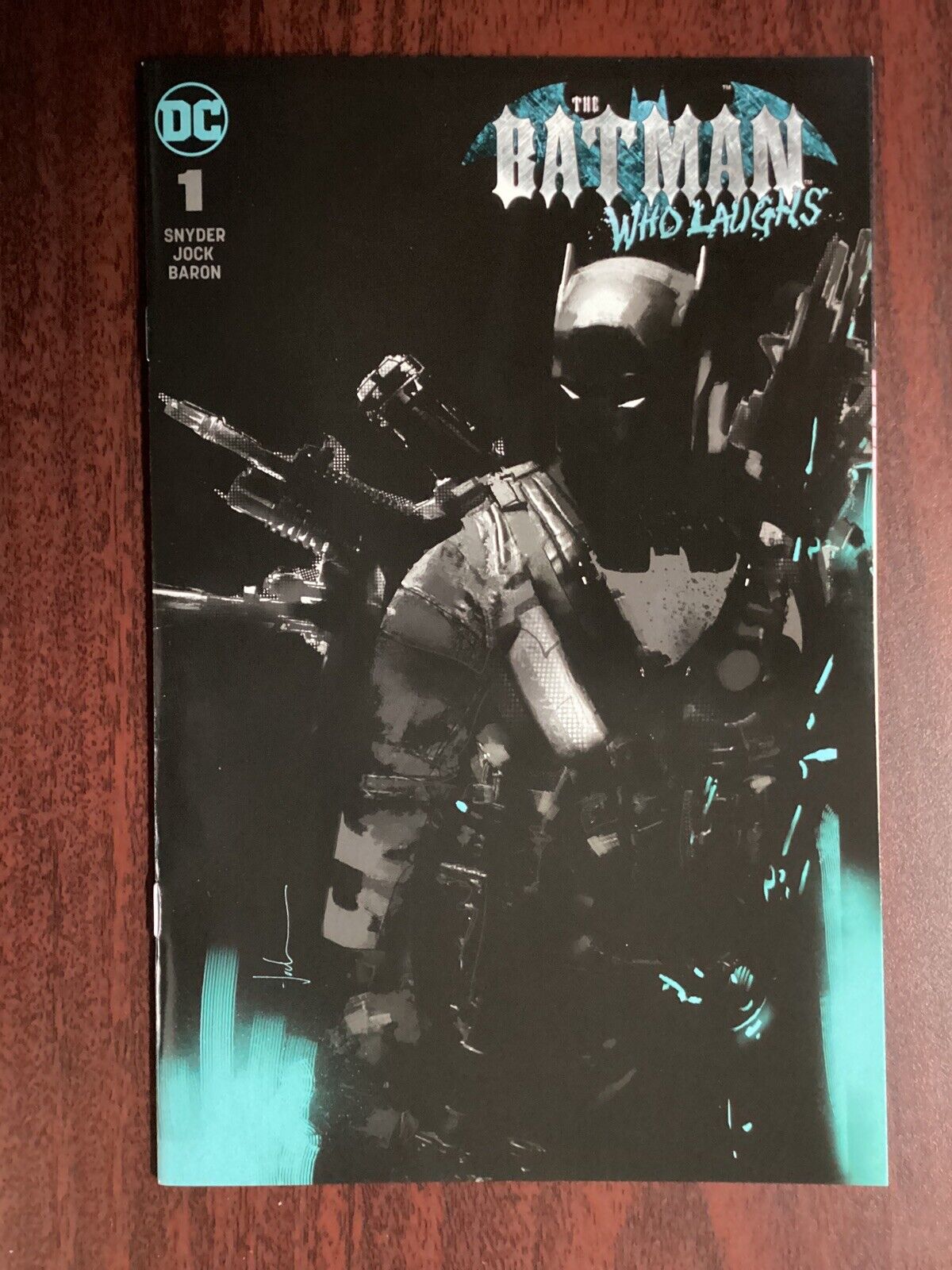 DC The Batman Who Laughs #1 Jock Exclusive Trade Variant