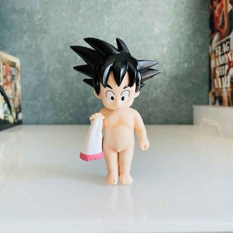 Cute Baby Goku The Young Son Goku take a bath Figure Toy kids Gift NEW NO Box