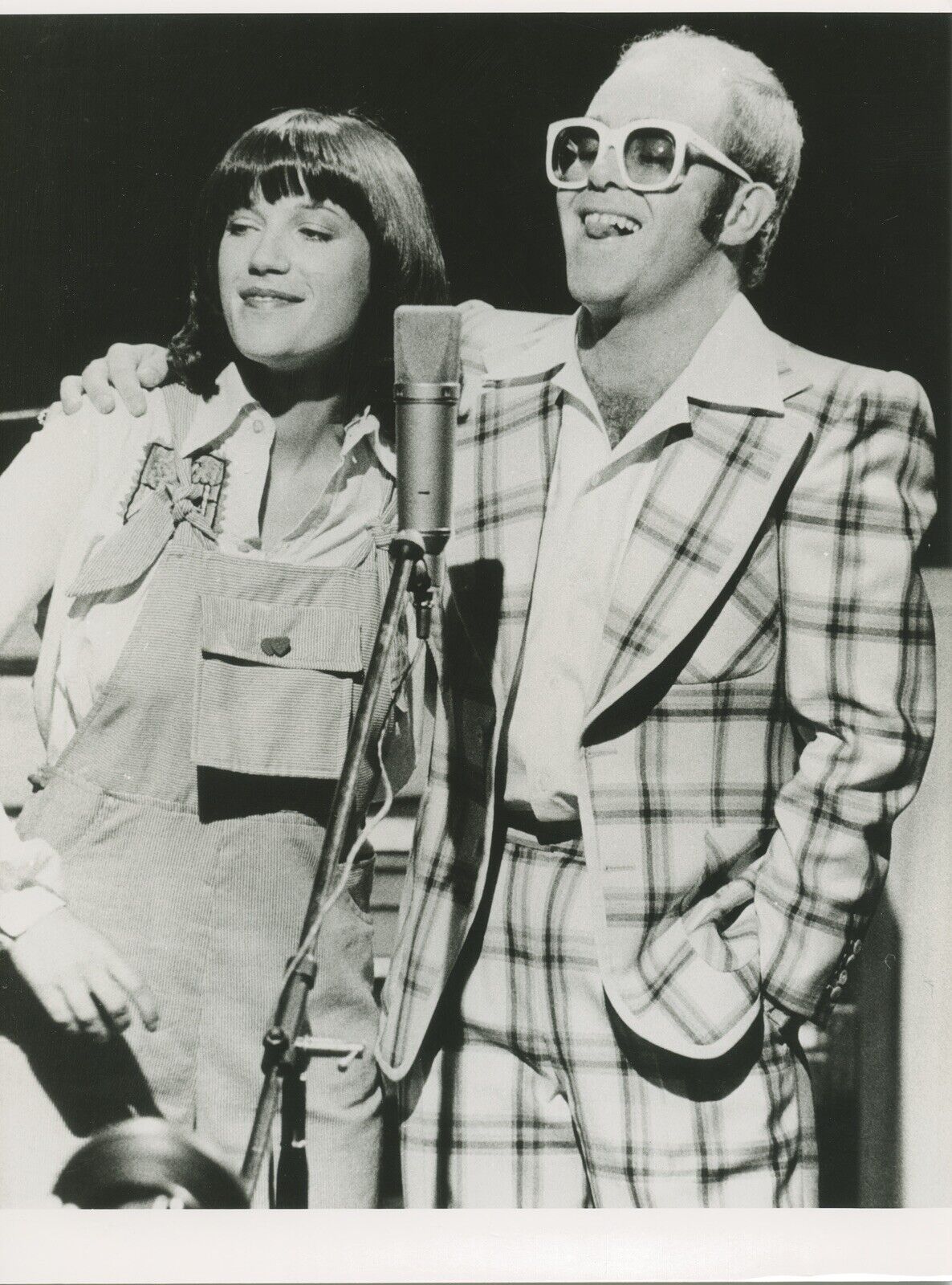 Kiki Dee English singer Elton John A2114 A21 Original Vintage Photo
