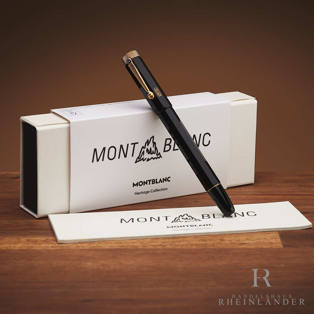 Montblanc Heritage Special Edition Egyptomania Fountain Pen Resin ID 132140 Original Packaging