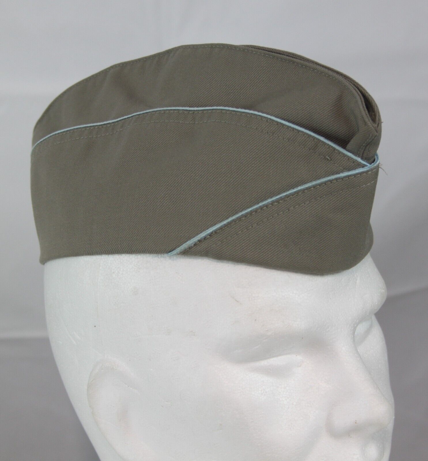 Genuine Surplus French Army Garrison Cap Fatigue Cap Hat Beige