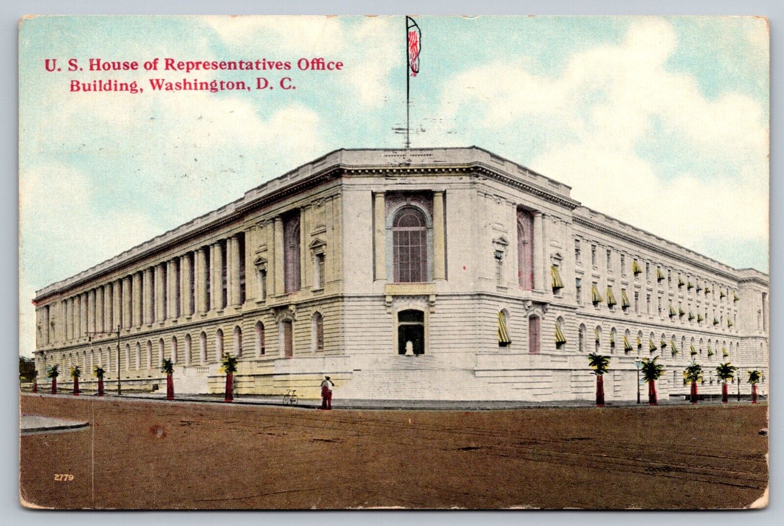 U.S. House Representative Office Building Washington D.C. Vintage Postcard