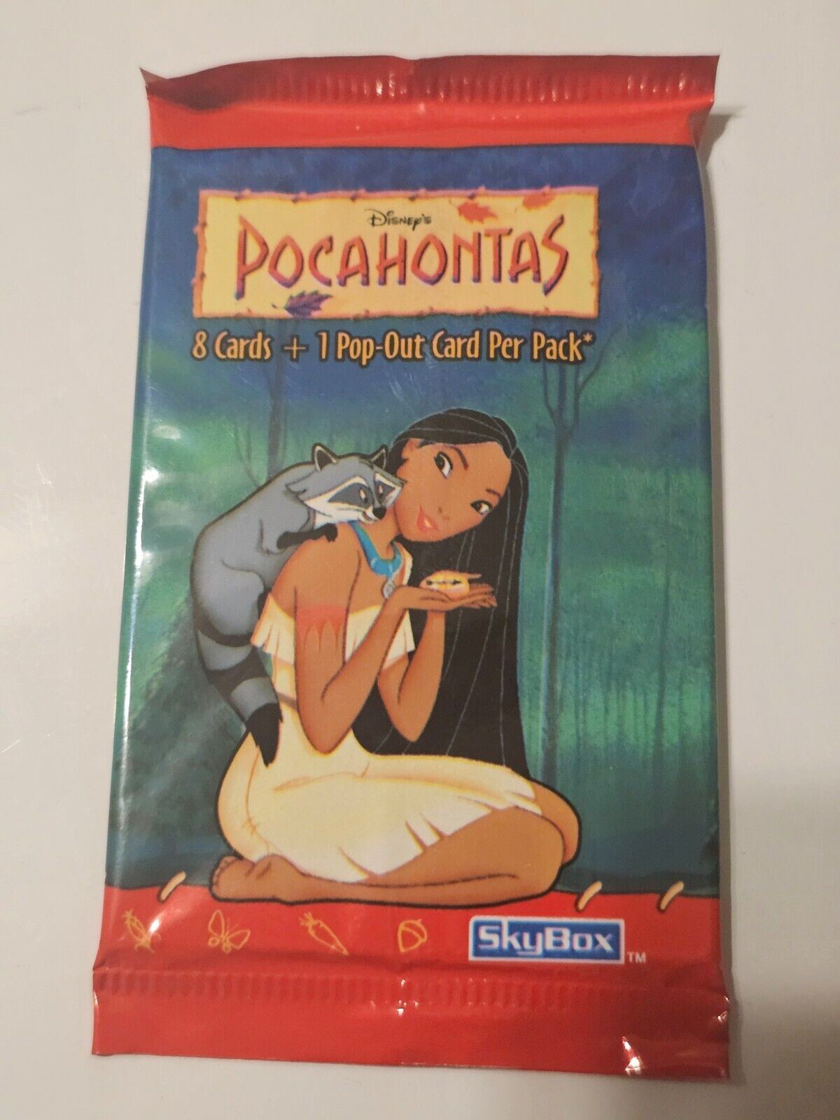 1995 Disney\'s Pocahontas Card Pack Sealed NEW