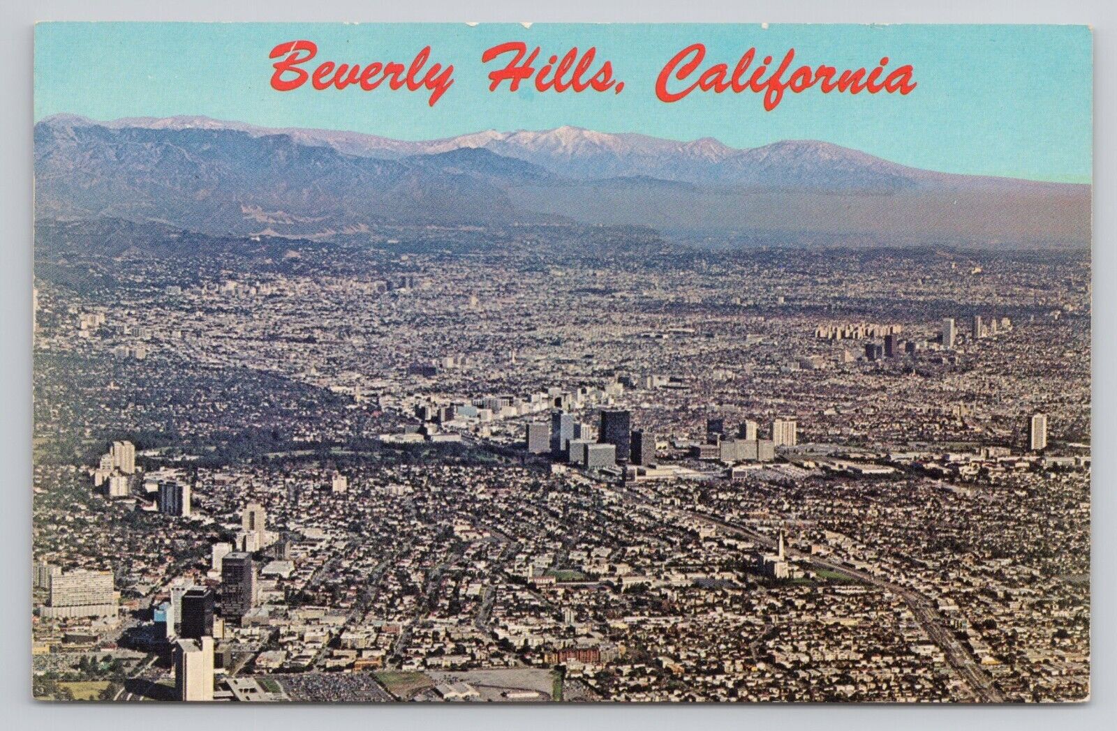 Beverly Hills, California Chrome Postcard 932