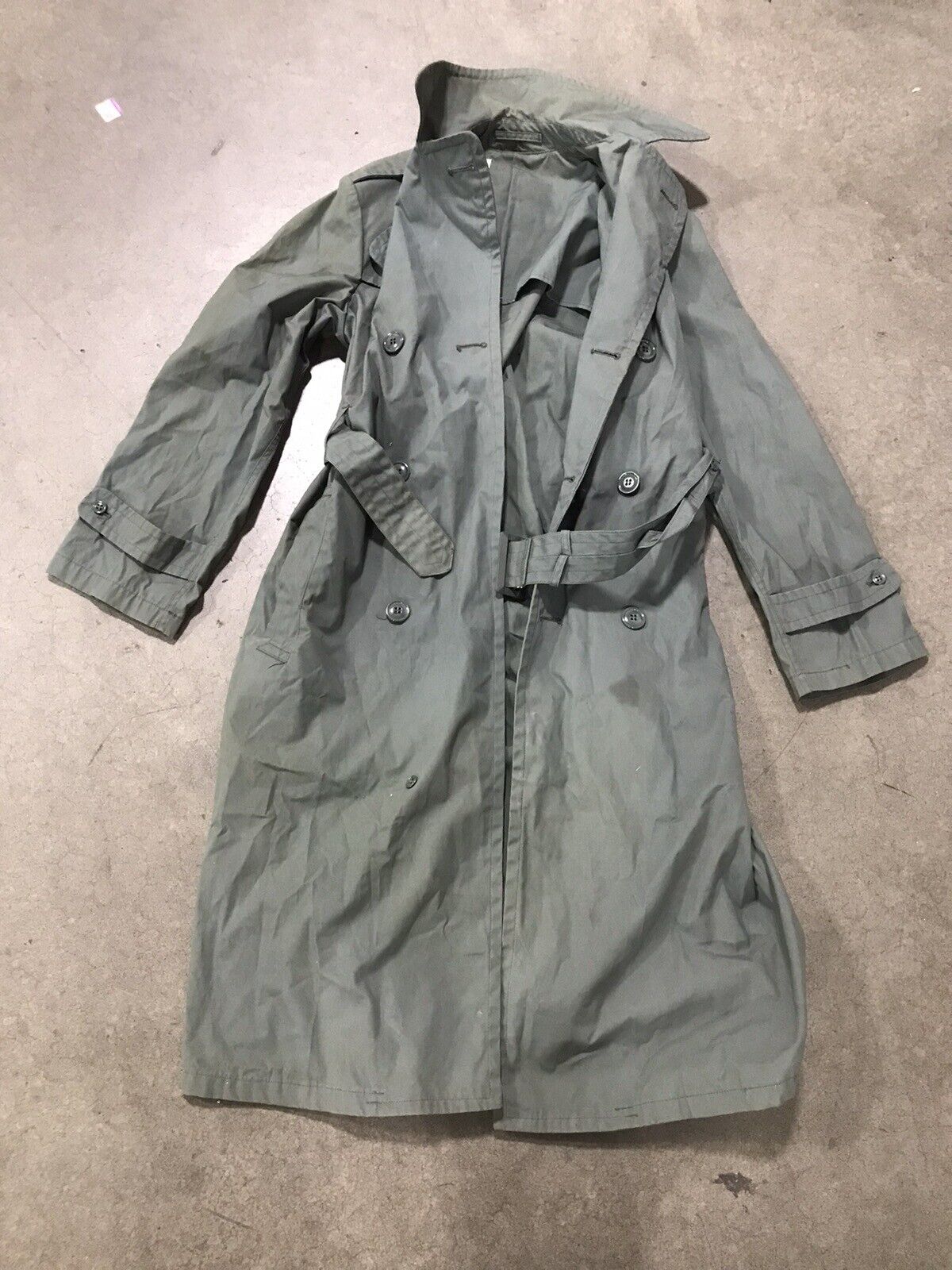 Vintage US Army 1974 Quarpel Raincoat “The Terminator\