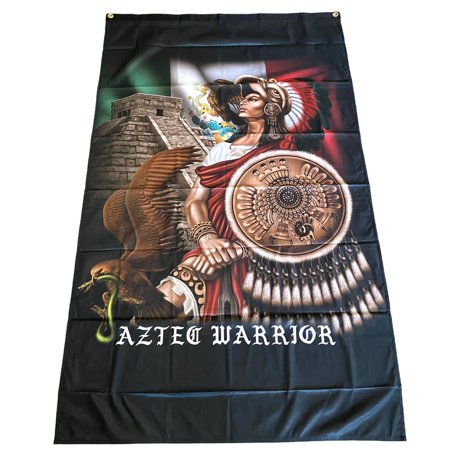Aztec Warrior SPECAIL EDITION 3ftx5ft flag banner LIMITED EDITION Mexico new