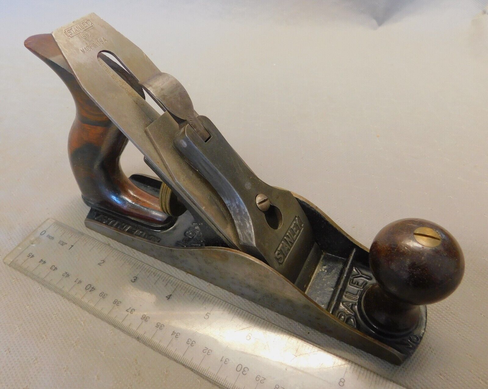 Stanley Rule & Level Co. # 3 C  Smooth Plane Pre WWII - Sweetheart Era Type 14