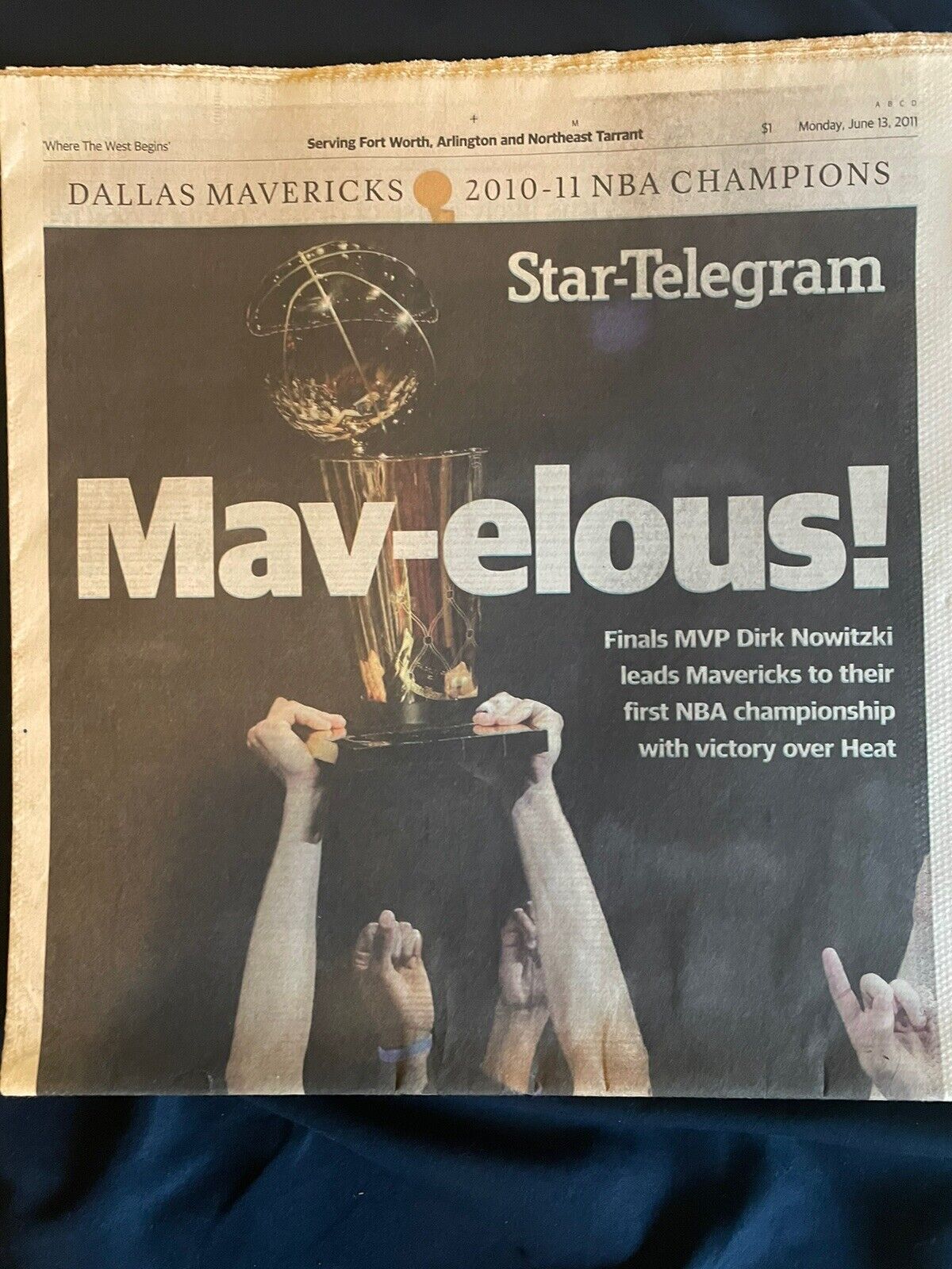 Star-Telegram June 13 2011 Dallas Mavericks Edition