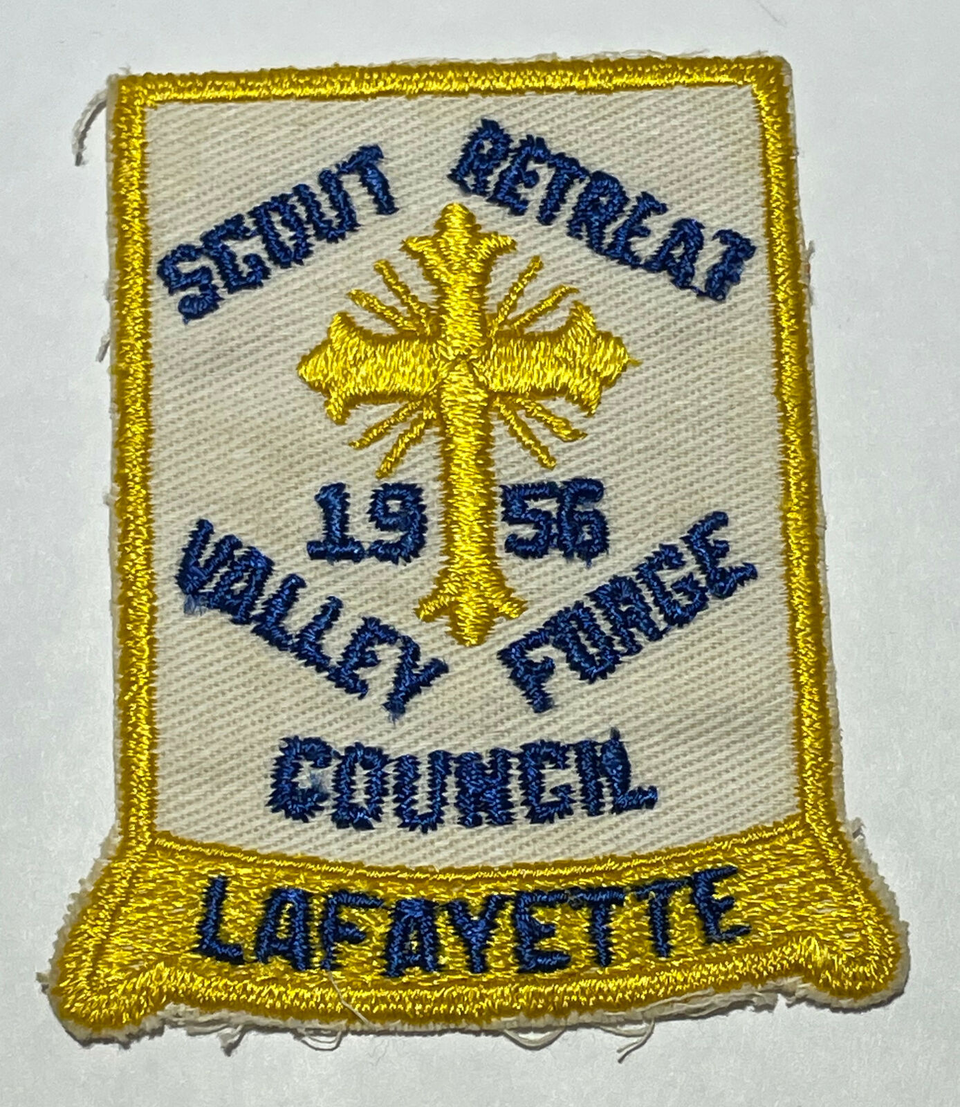 1956 Scout Retreat Valley Forge Council Lafayette  Boy Scout CC1