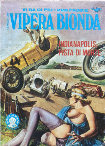 Vipera Bionda #20 (1982) Italian Comic Fumetti Fumetto Taglietti Cover