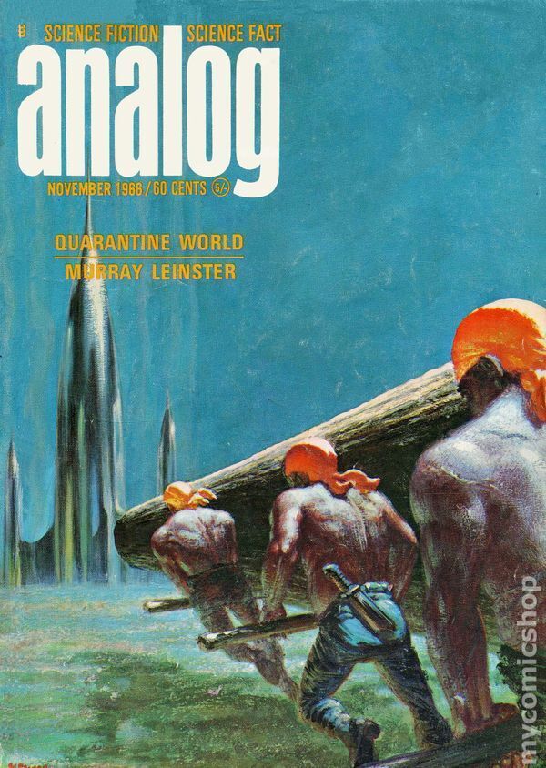 Analog Science Fiction/Science Fact Vol. 78 #3 VG 1966 Stock Image Low Grade