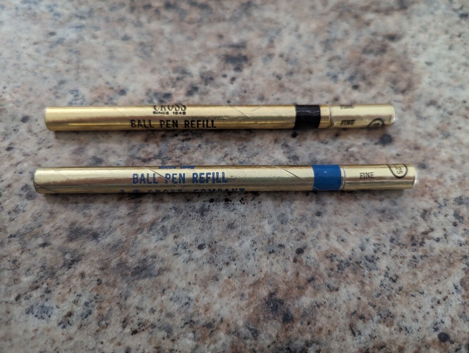 Vintage LOT OF 2 A.T. Cross Company Ball Pen Refills 2 Fine USA