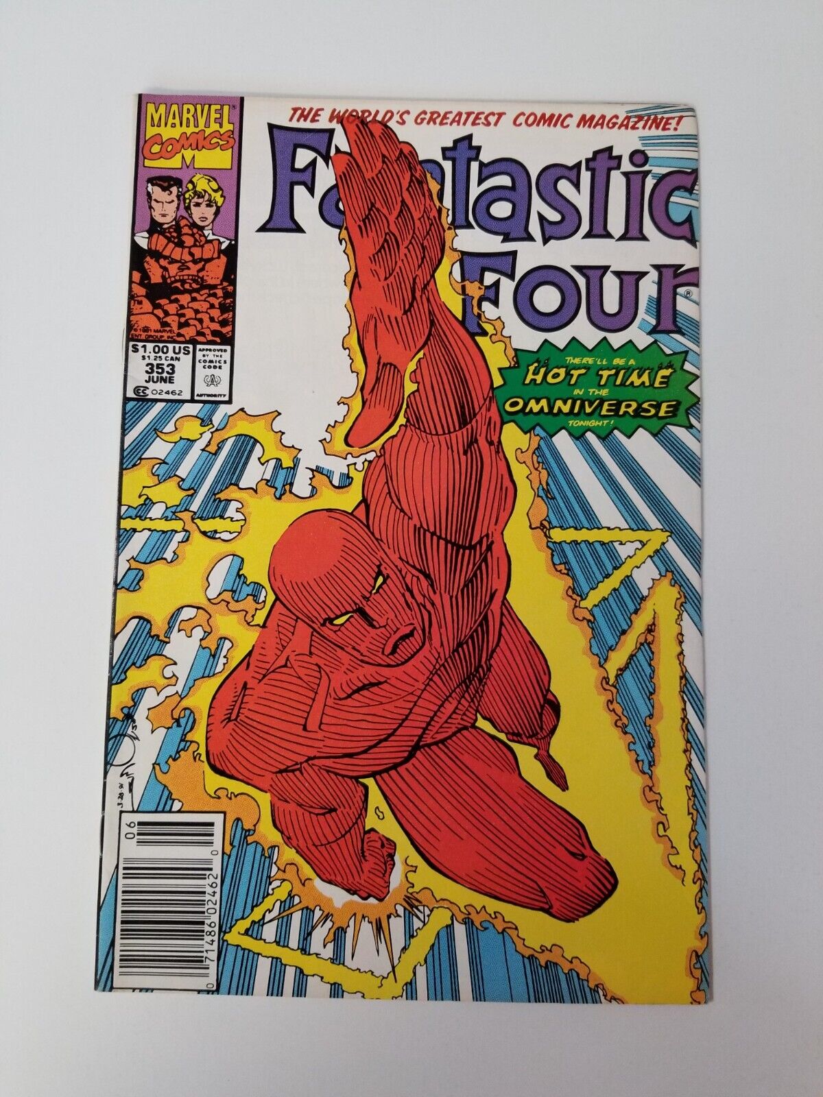 Fantastic Four 353 Marvel Comics Key Modern Age 1991