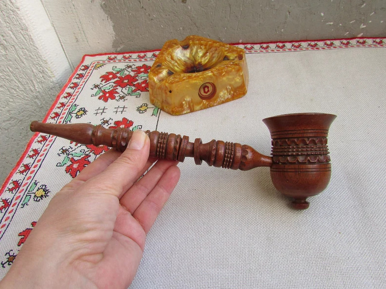 handmade vintage pipe