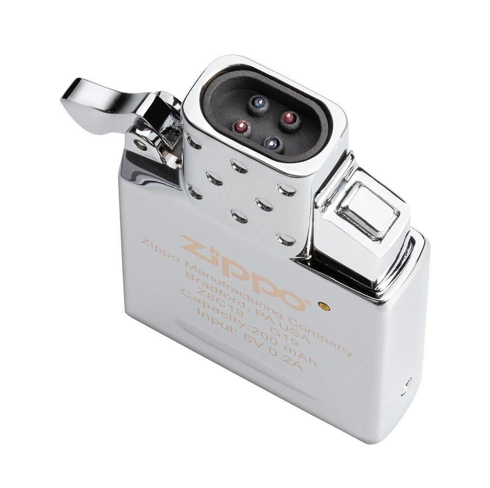 Zippo 65828, Rechargeable Double Arc Lighter Insert, USB Rechargeable