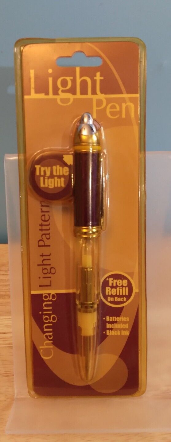Vintage 2003 Light Pen New In Package Needs New Battery