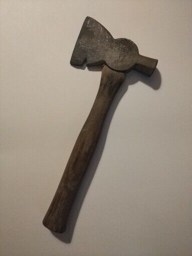 Antique Hand-Forged Carpenter\'s Hatchet Made in USA