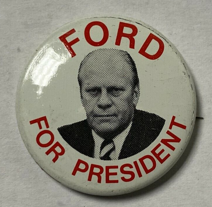 LOT OF 10 Gerald Ford for President Campaign Button Pin 1976 Original Authentic