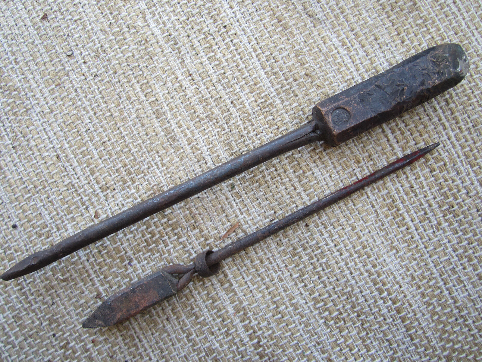 Soldering iron tool, vintage lot of 2 Turner #1, ETM Co. #4