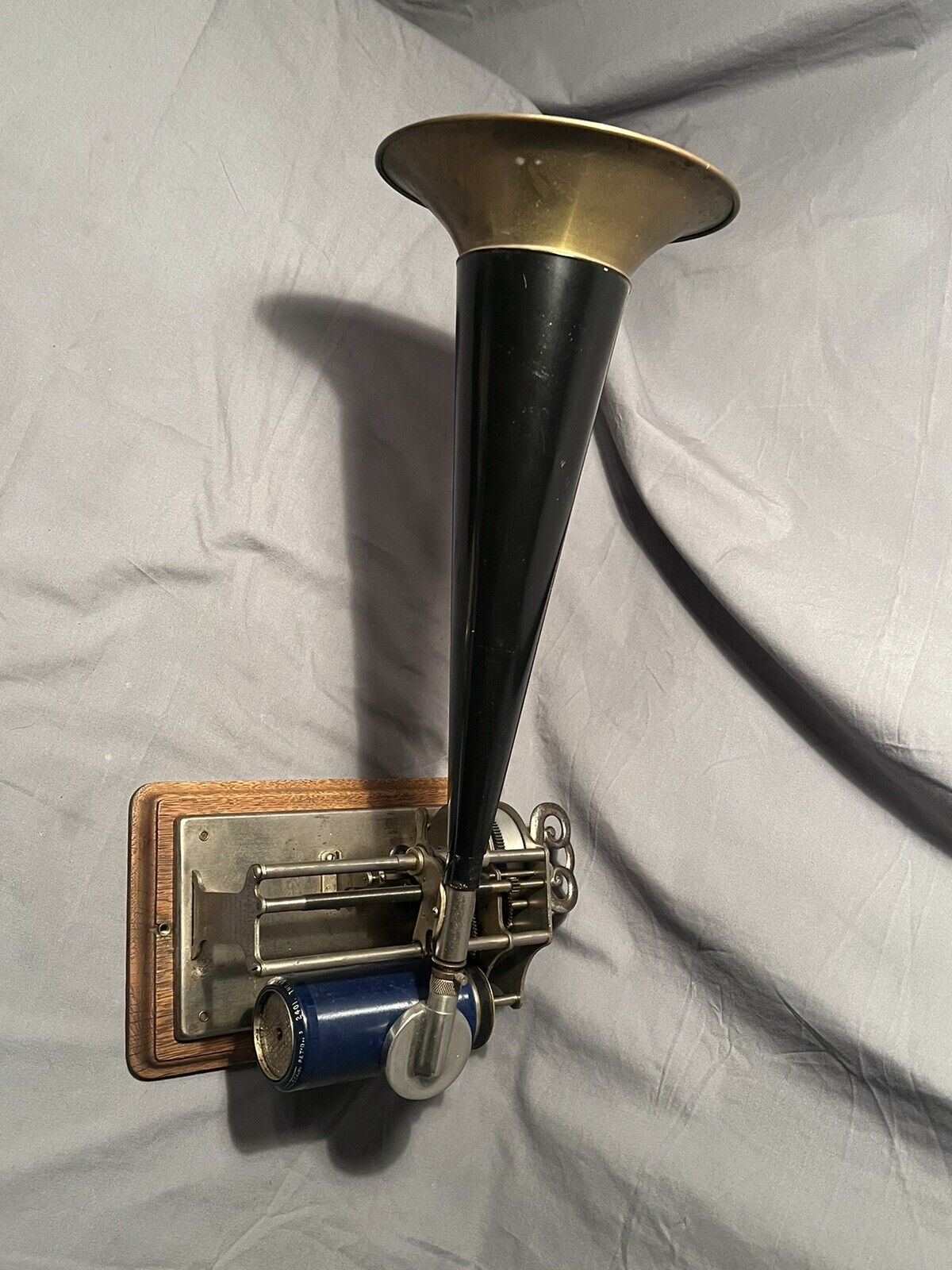 Antique Columbia Graphophone Co American Graphophone Co. Type Q Mar30 1897w/horn