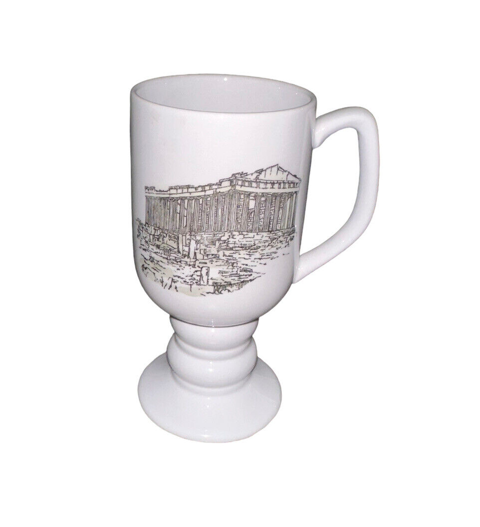 Vintage 1906s Kaysons Continental Cup Parthenon 8 Fl Oz Coffee Mug Japan