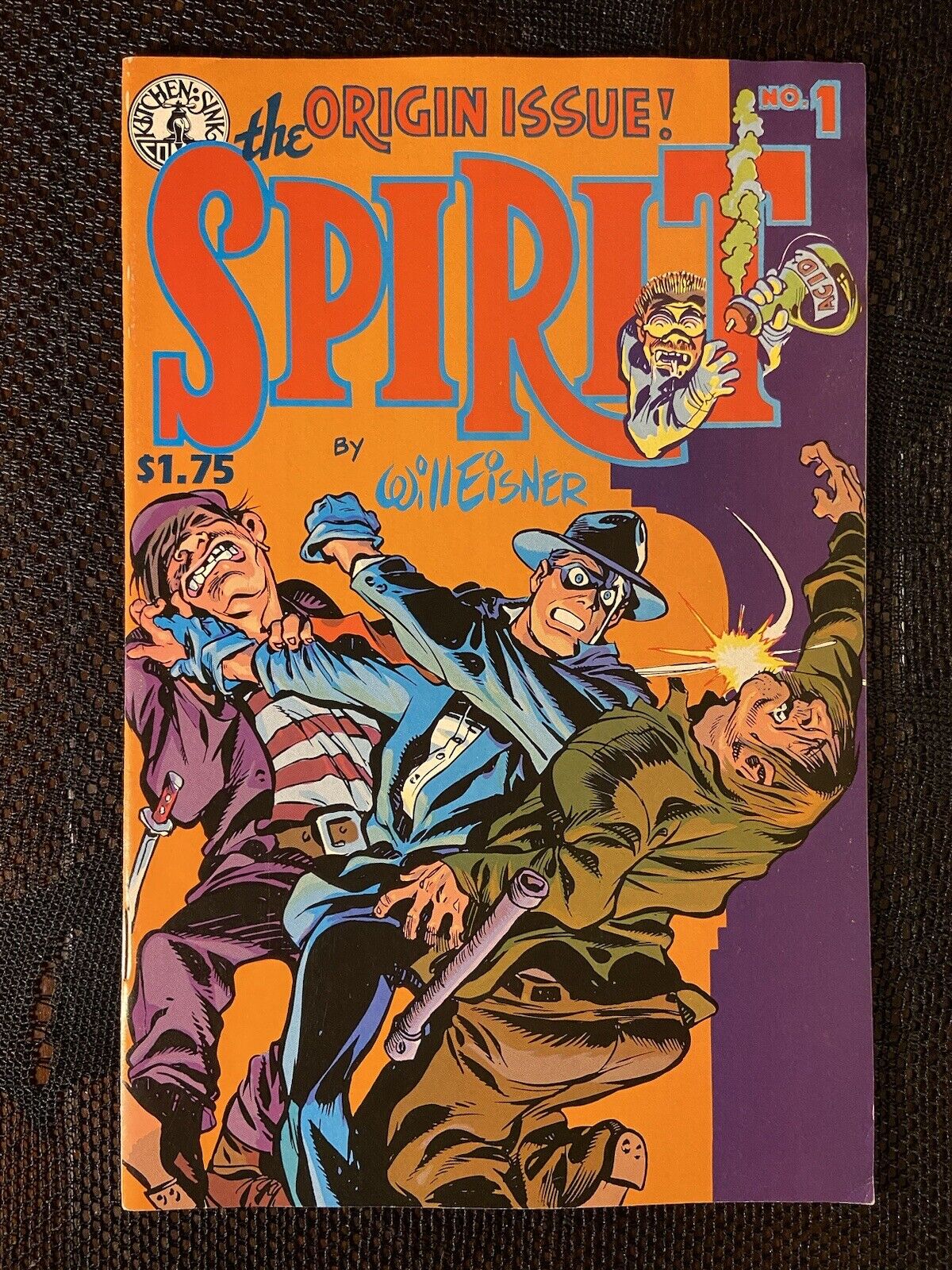 THE SPIRIT #1 (1982) KITCHEN SINK PRESS WILL EISNER