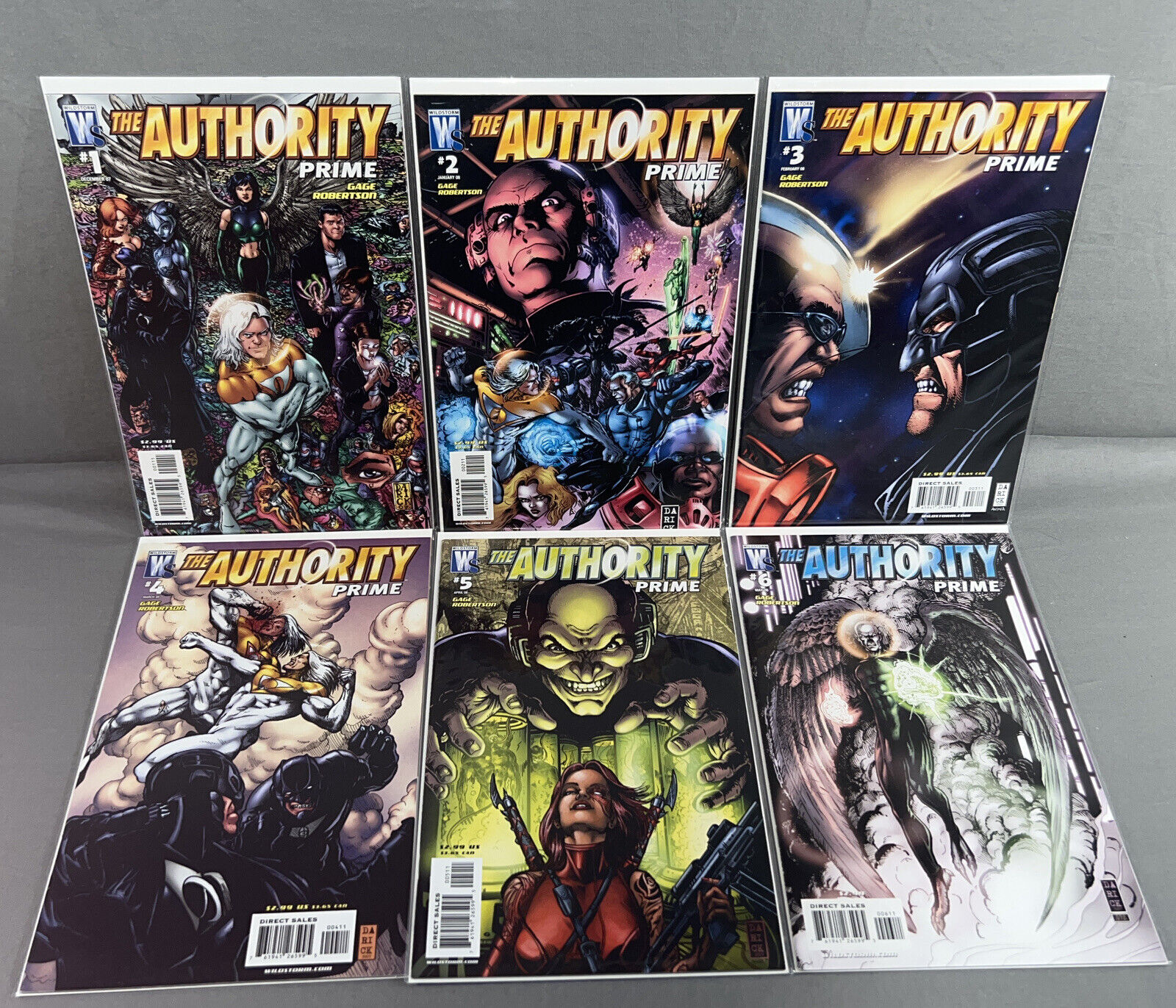 The Authority Prime #1-6 Full Series Complete Run High Grade NM