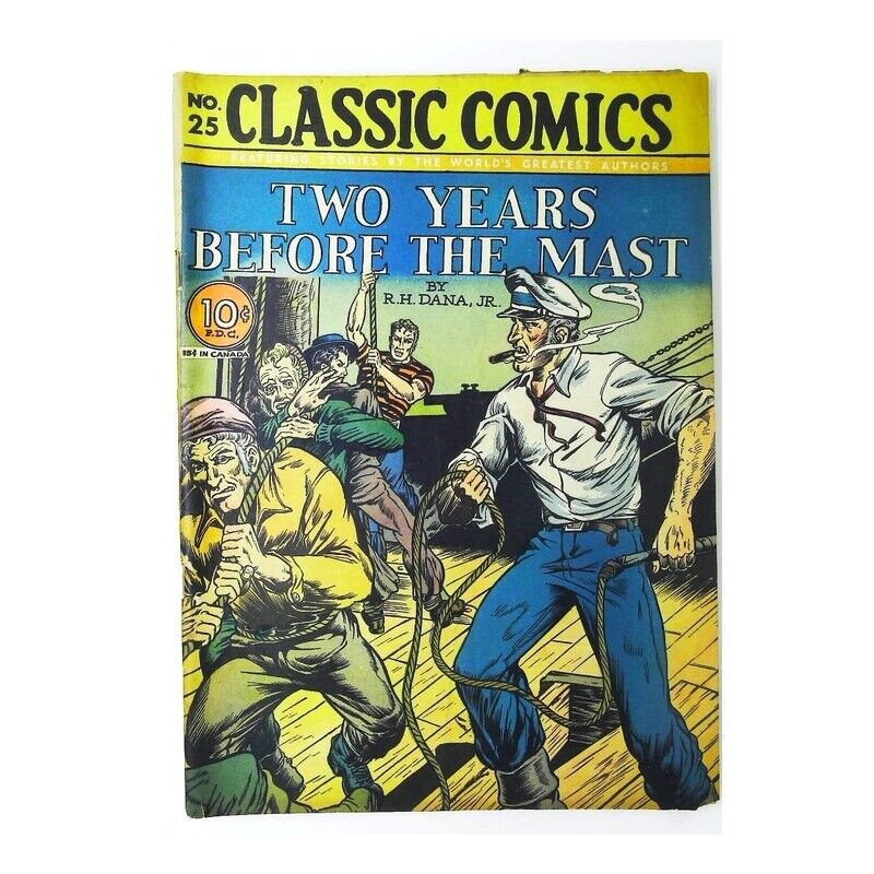 Classics Illustrated (1941 series) #25 HRN #25 in VG minus. Gilberton comics [k&