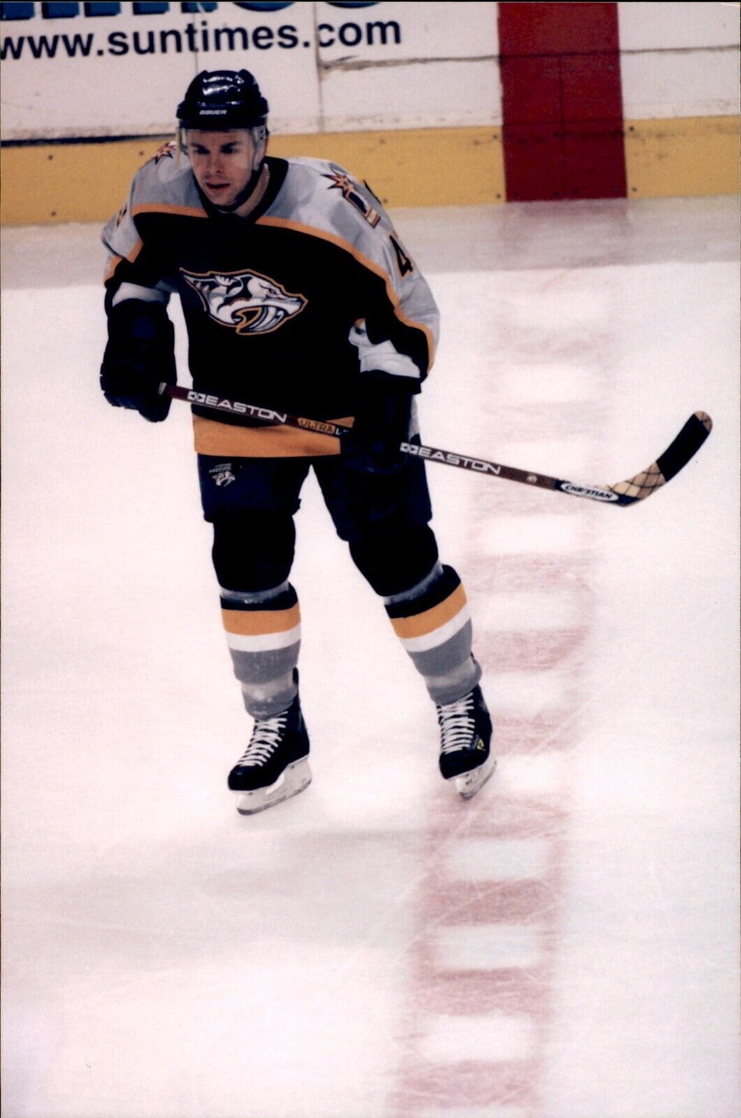 PF52 2001 Orig Photo VITALI YACHMENEV NASHVILLE PREDATORS NHL HOCKEY LEFT WING