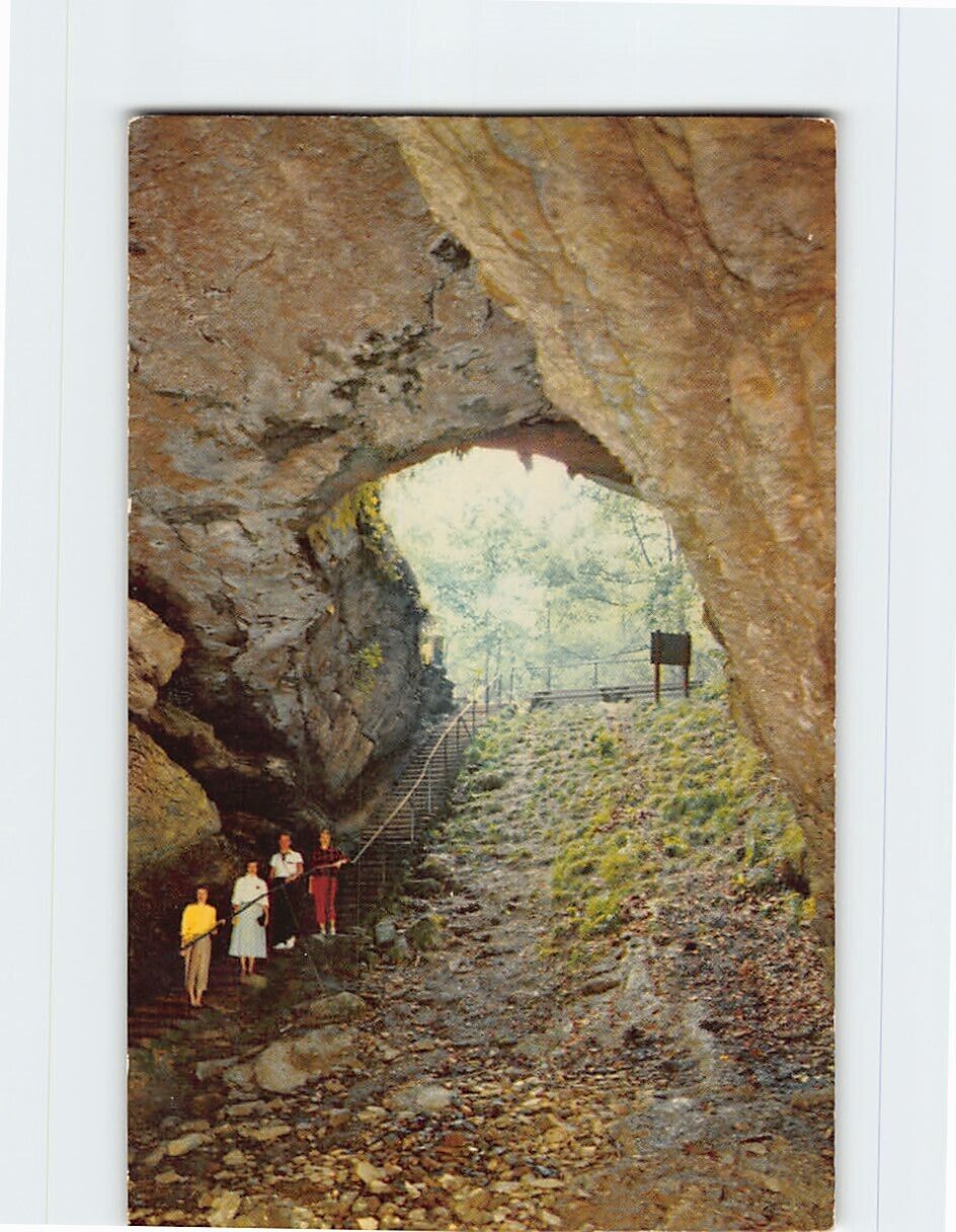 Postcard Historic Entrance to Mammoth Cave Mammoth Cave National Park Kentucky
