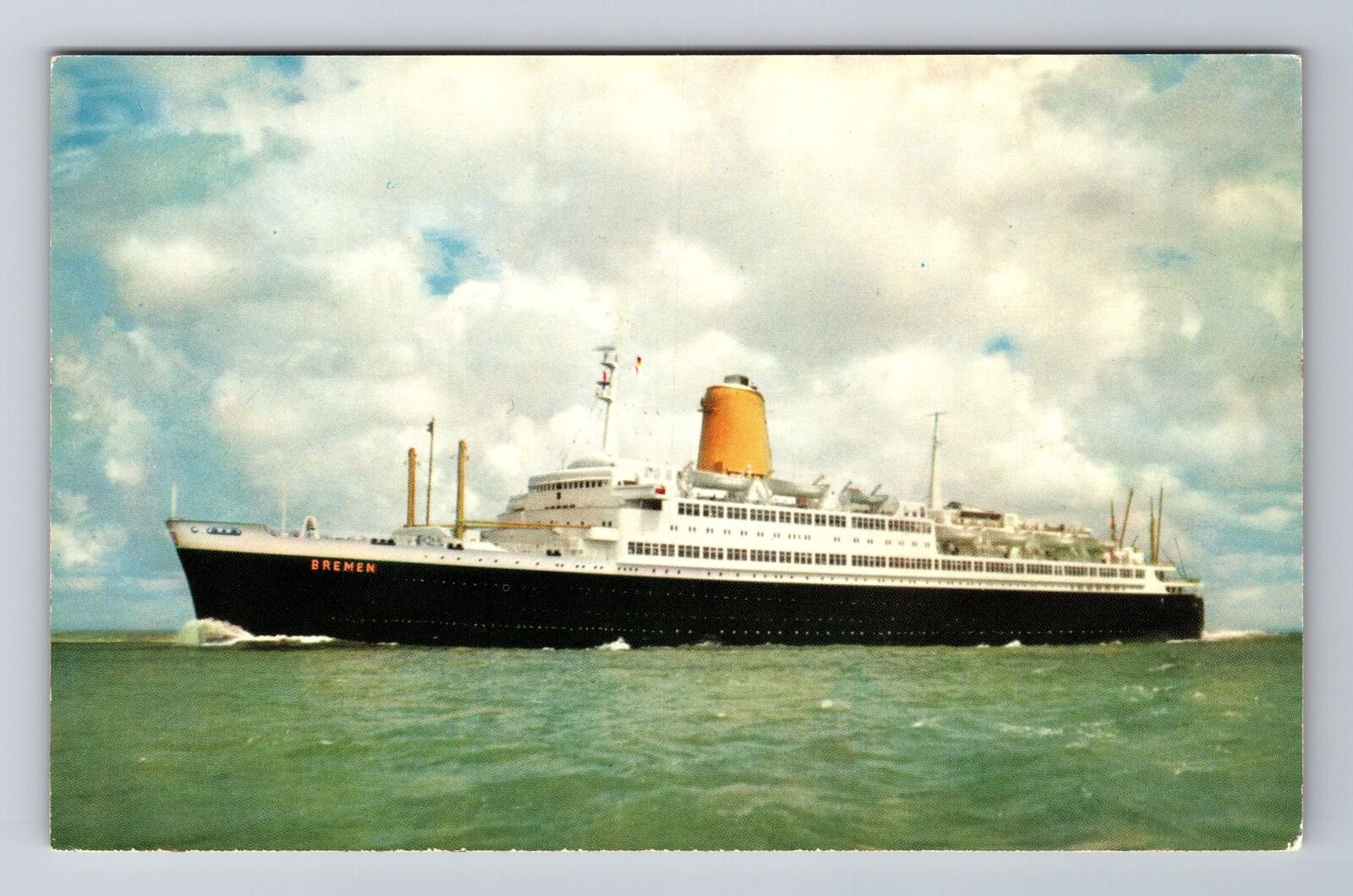 Vierschrauben, Ship, Transportation, Antique, Vintage Souvenir Postcard