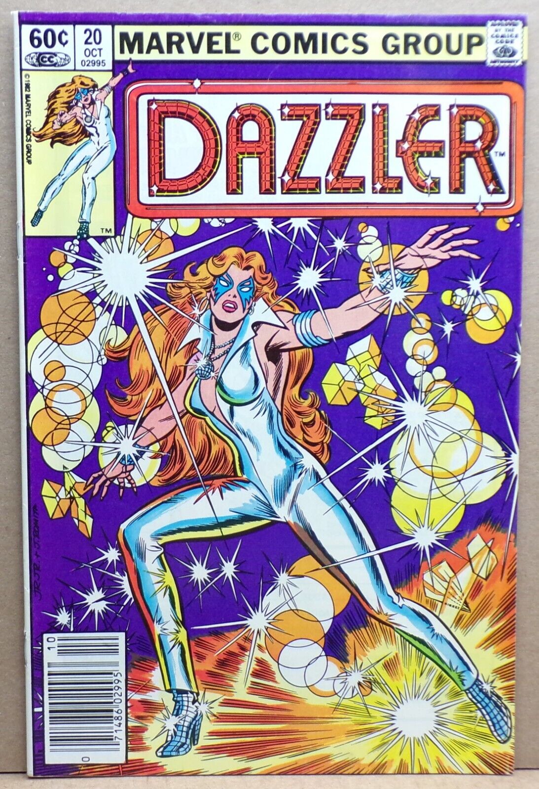 Dazzler #20 -newsstand edition --1982--b