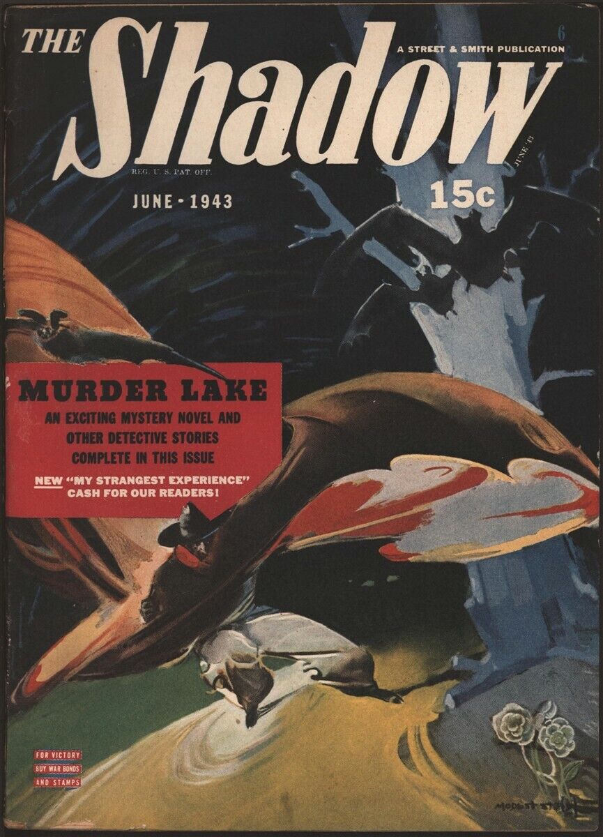 Shadow 1943 June.    Pulp