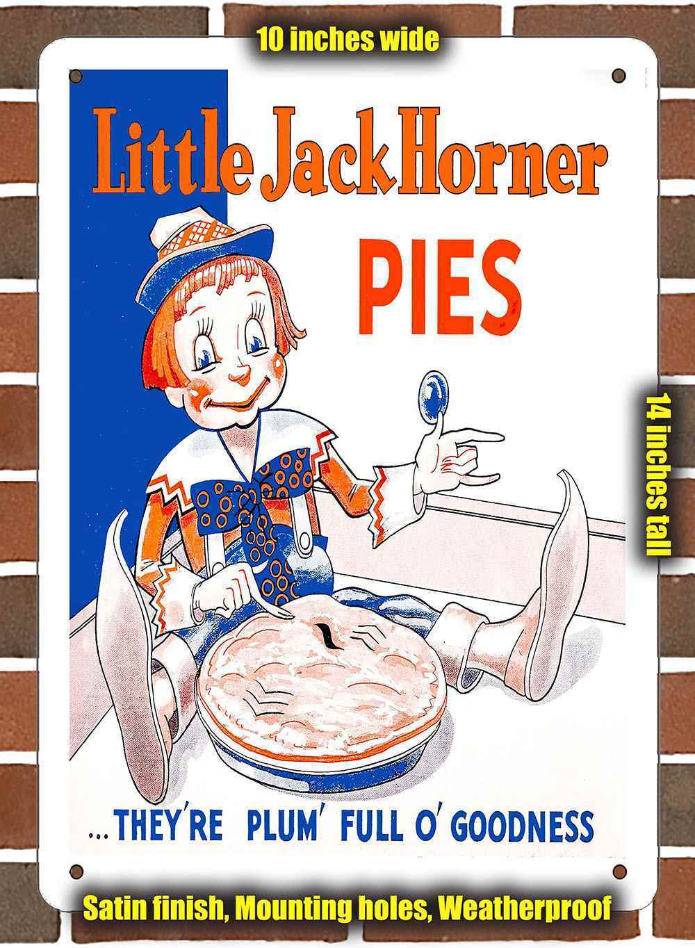 Metal Sign - 1946 Little Jack Horner Pies- 10x14 inches