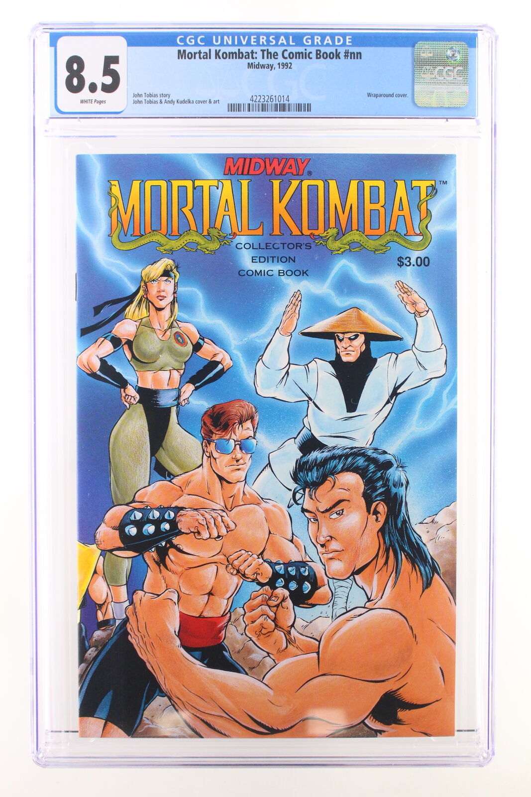 Mortal Kombat: The Comic Book #nn - Midway 1992 CGC 8.5 Wraparound cover.