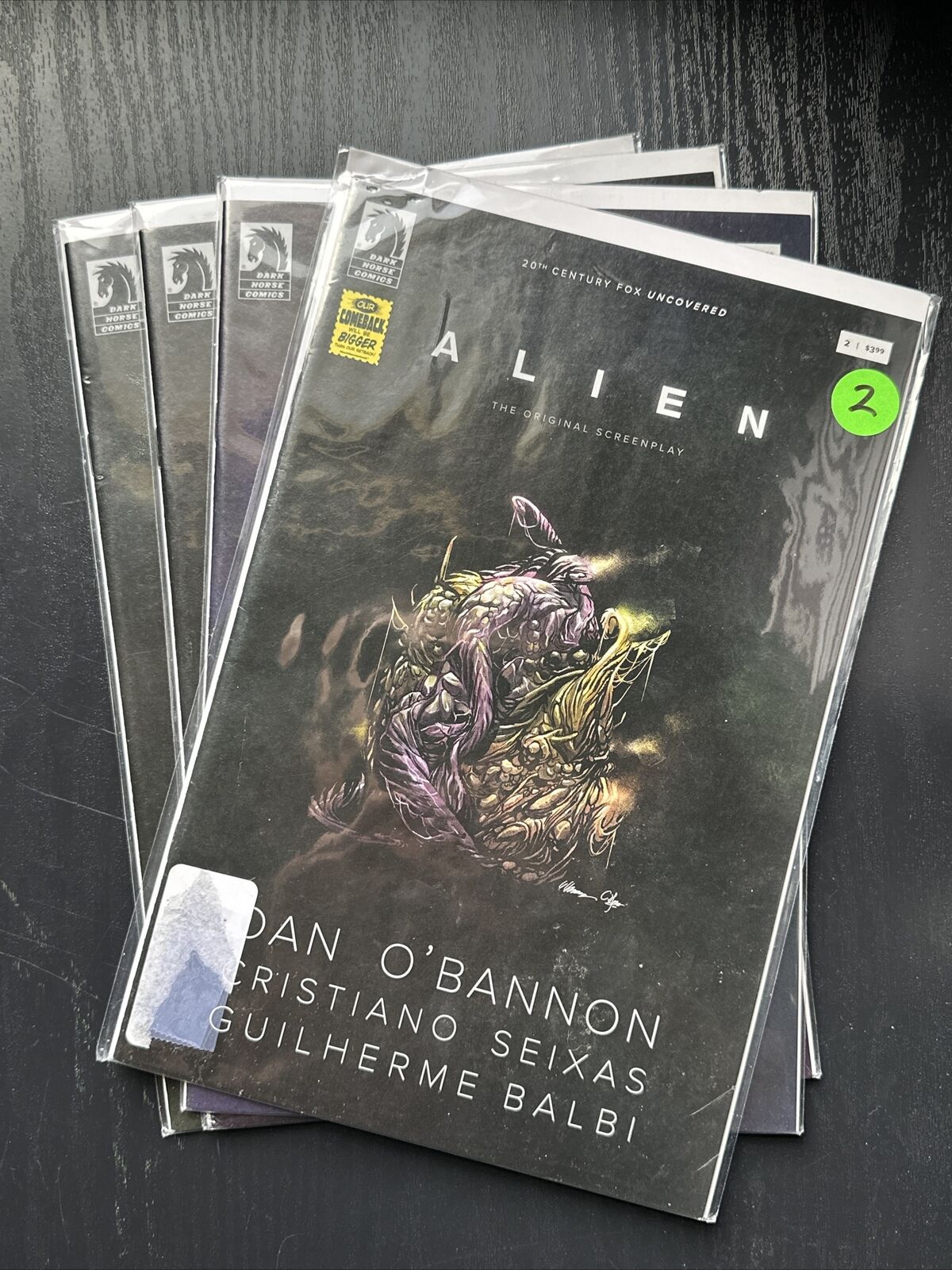 Alien: the Original Screenplay #2-5(Dark Horse Comics 2020)