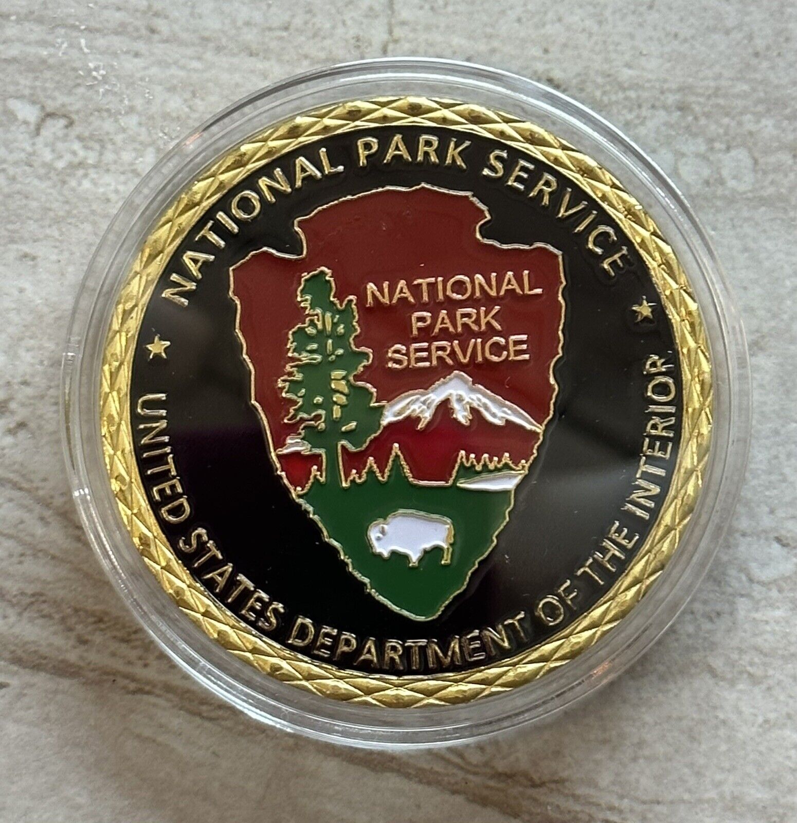 United States National Park Service Challenge Coin, New - Fast Shipping
