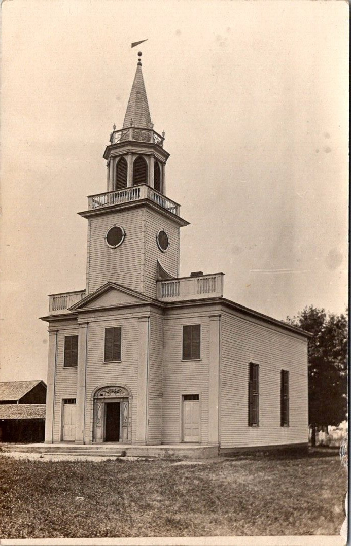 Hector, NY, Presbyterian Church, Real Photo Postcard, 1908 #759