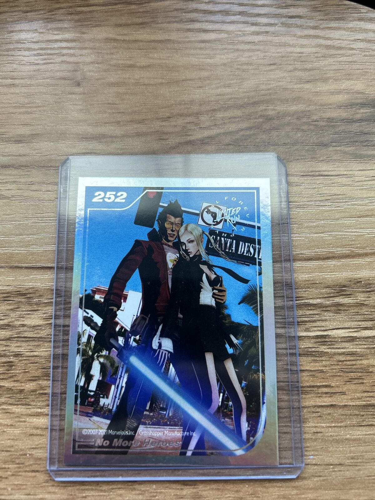 Limited Run Games (LRG) Trading Card - No More Heroes #252 Silver | Series 2
