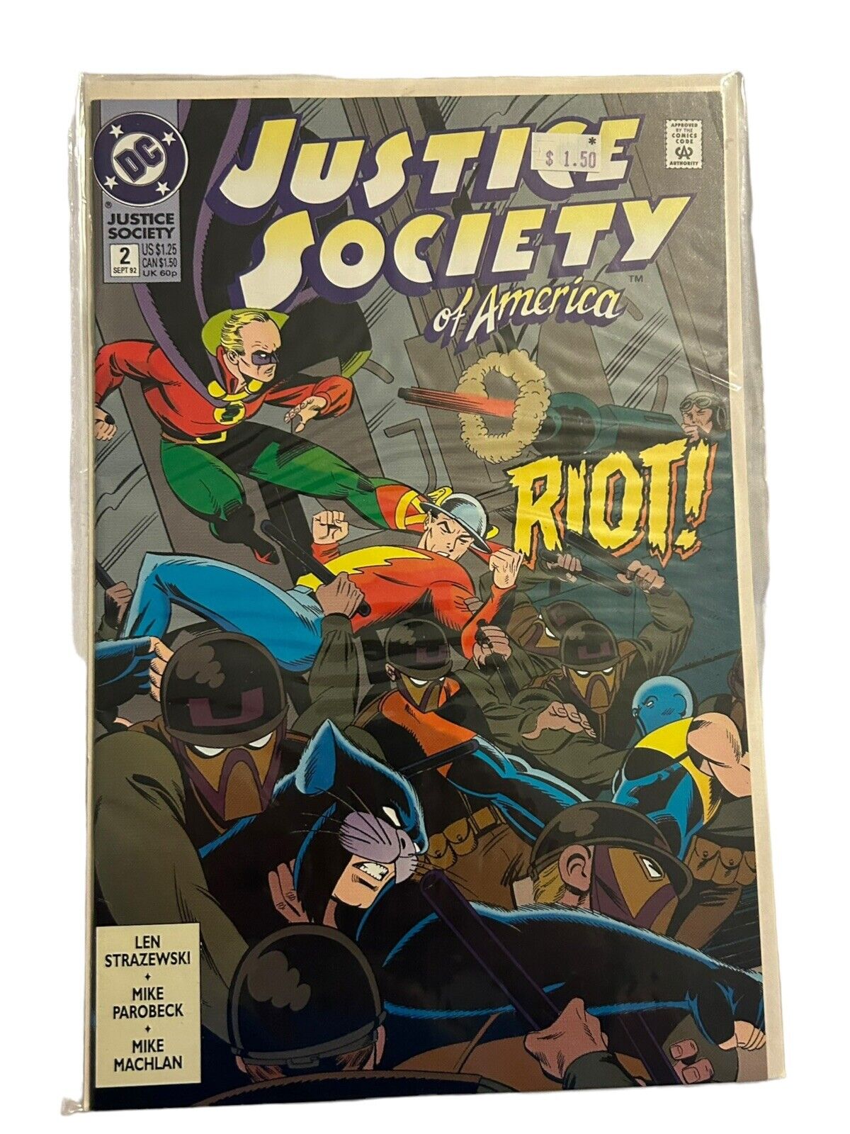 Justice Society of America  #2   DC Comics Bagged And Boarded