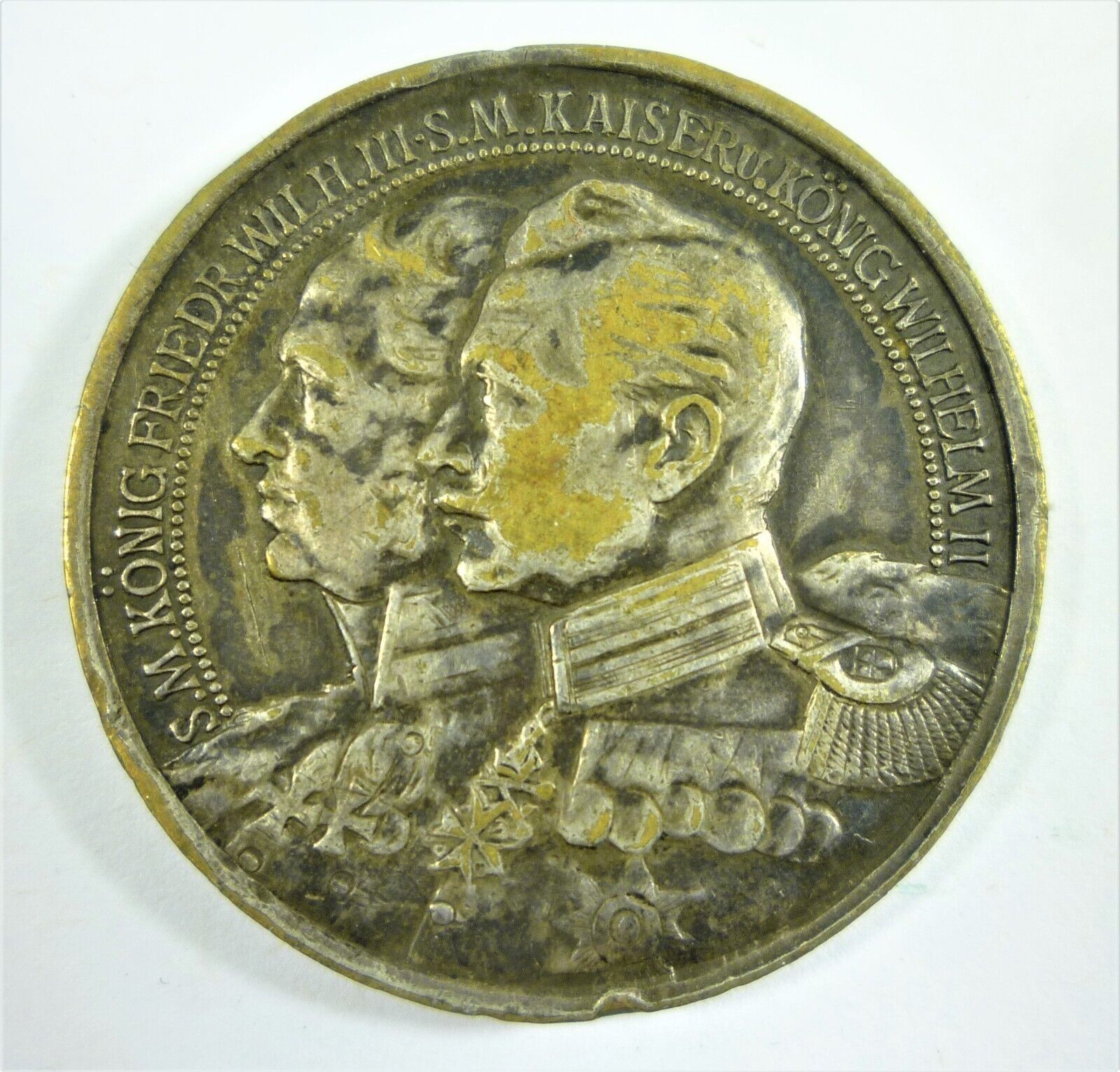1813 - 1913 Wilhelm II 100th Anniversary Medal