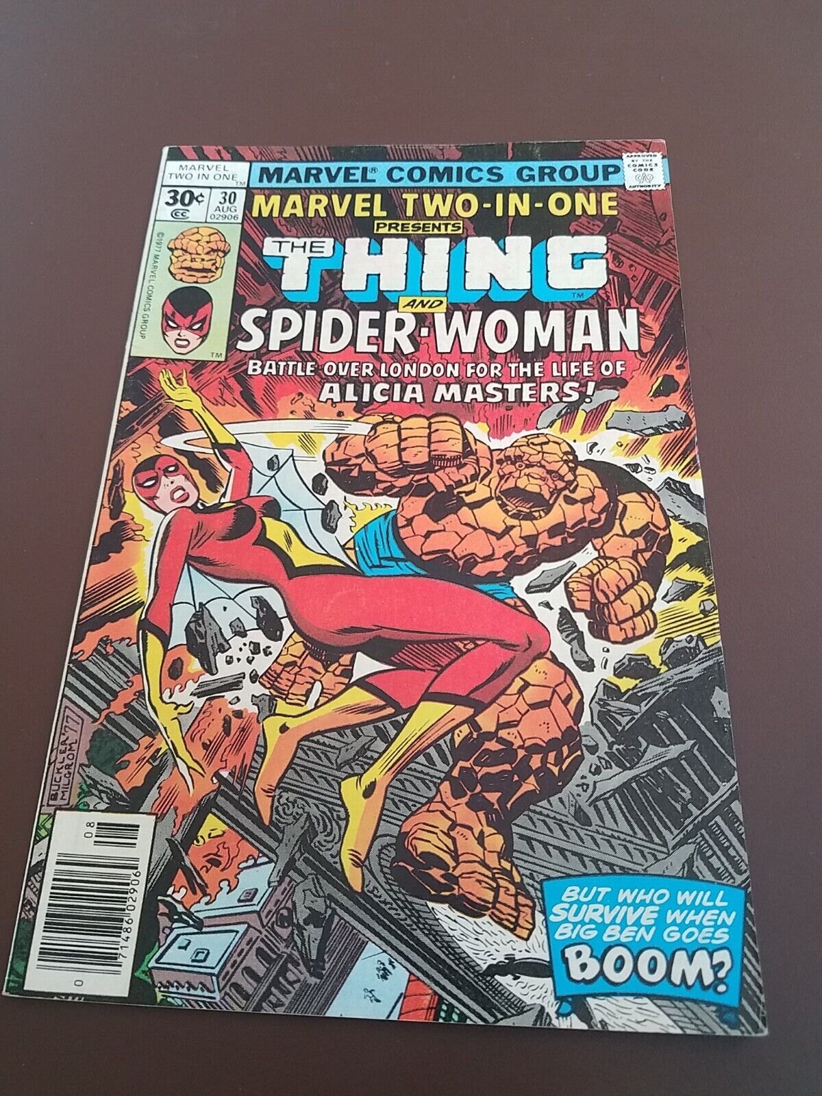 MARVEL TWO-IN-ONE #30 1977 3rd Appearance Spider-Woman 3.5 VG- Combined Shipping